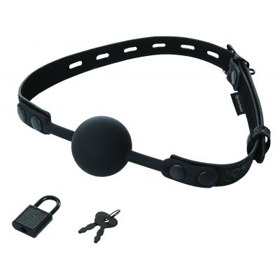Sincerely Sportsheets Locking Lace Ball Gag Silicone